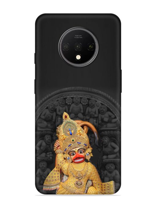 Indian Gold Hanuman Embossed Soft Silicone Case for Oneplus 7T Zapvi