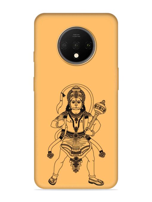 Indian God Hanuman Embossed Soft Silicone Case for Oneplus 7T Zapvi