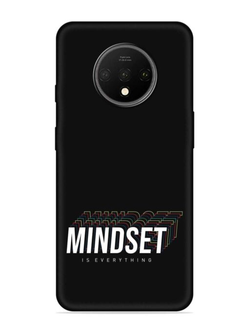 Mindset Everything Slogan Embossed Soft Silicone Case for Oneplus 7T Zapvi