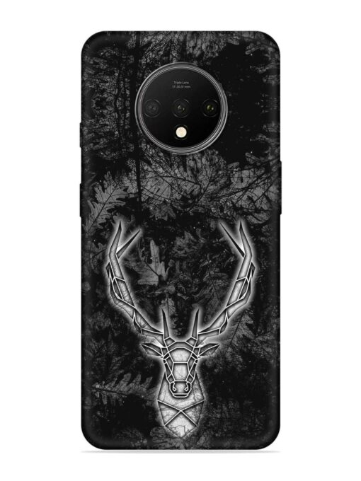 Ancient Deer Embossed Soft Silicone Case for Oneplus 7T Zapvi