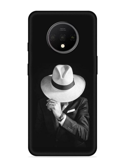 Men Under Hat Embossed Soft Silicone Case for Oneplus 7T Zapvi