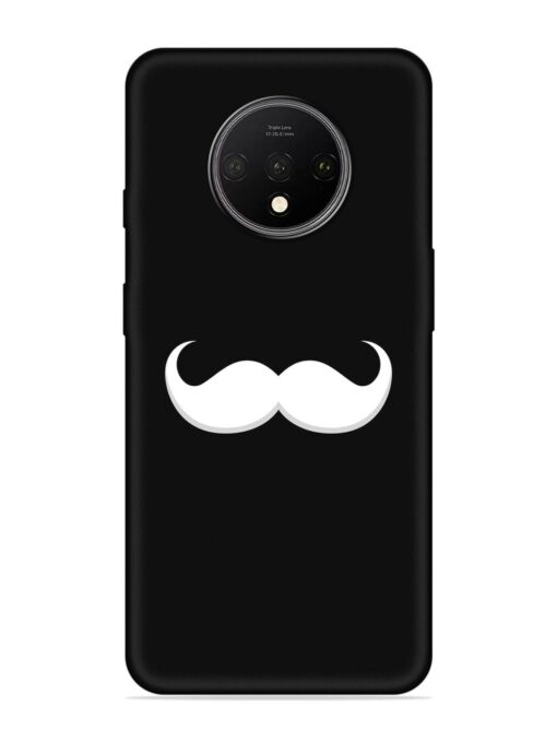 Mustache Vector Embossed Soft Silicone Case for Oneplus 7T Zapvi