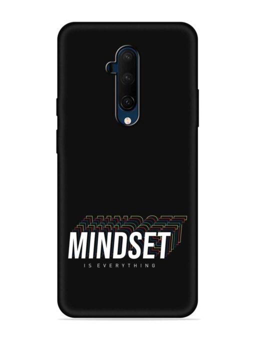 Mindset Everything Slogan Embossed Soft Silicone Case for Oneplus 7T Pro Zapvi