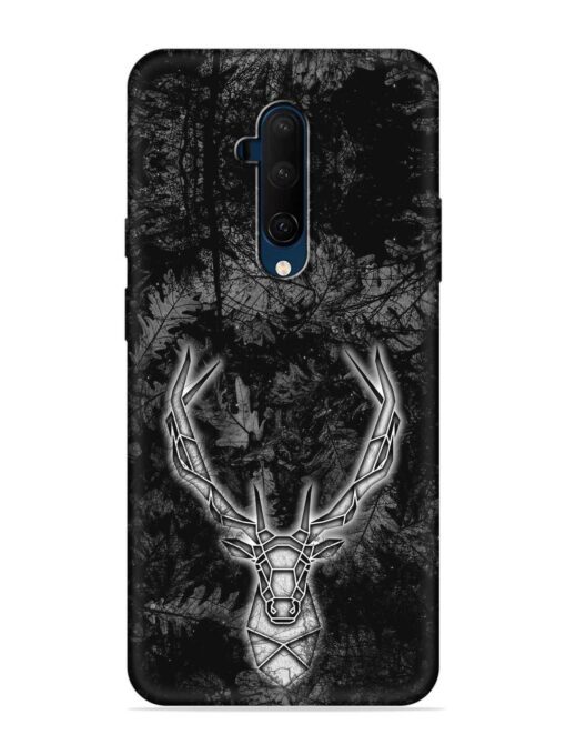 Ancient Deer Embossed Soft Silicone Case for Oneplus 7T Pro