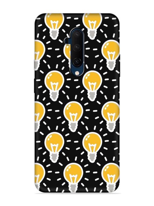 Light Bulb Seamless Embossed Soft Silicone Case for Oneplus 7T Pro Zapvi