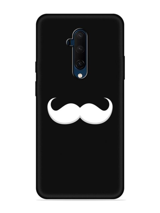 Mustache Vector Embossed Soft Silicone Case for Oneplus 7T Pro Zapvi