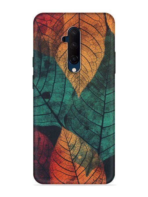 Leaves Artwork Embossed Soft Silicone Case for Oneplus 7T Pro Zapvi