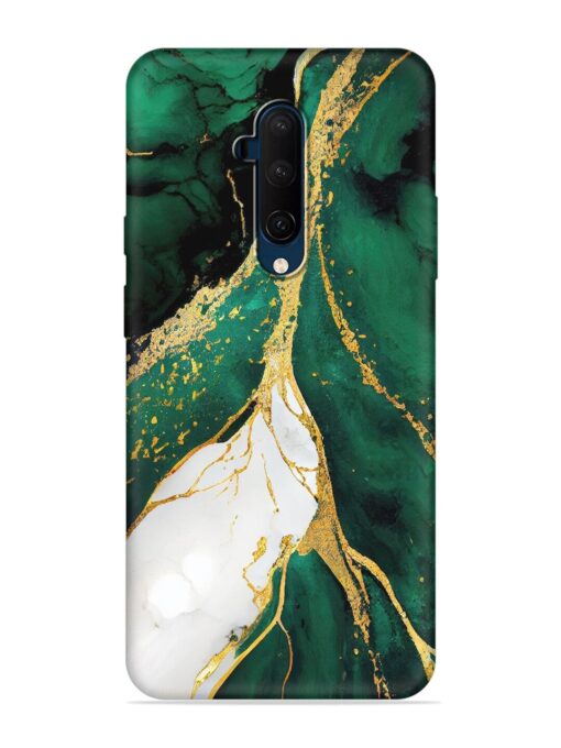 Blue Marble Art Embossed Soft Silicone Case for Oneplus 7T Pro