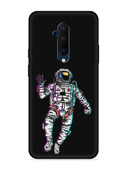 Spaceman Embossed Soft Silicone Case for Oneplus 7T Pro Zapvi