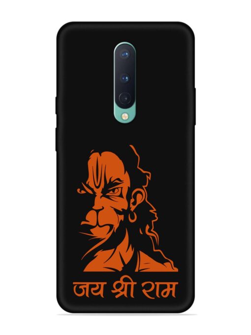 Angry Hanuman Embossed Soft Silicone Case for Oneplus 8 Zapvi