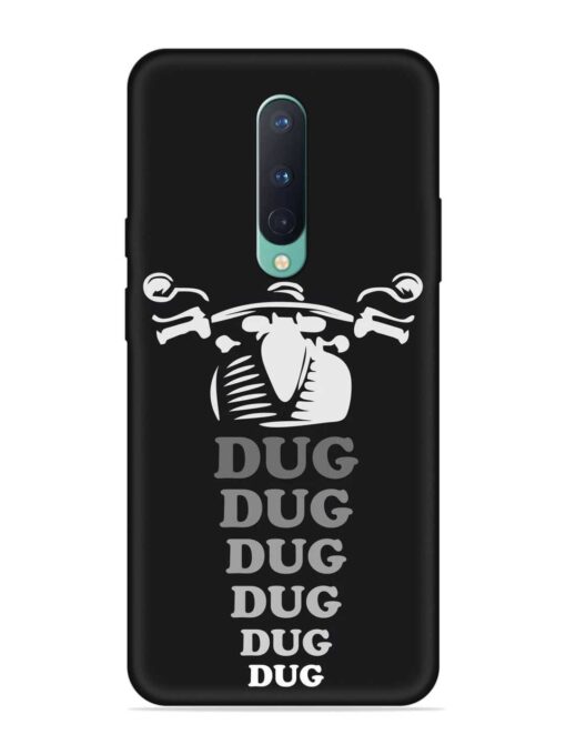 Dug Dug Dug Embossed Soft Silicone Case for Oneplus 8 Zapvi