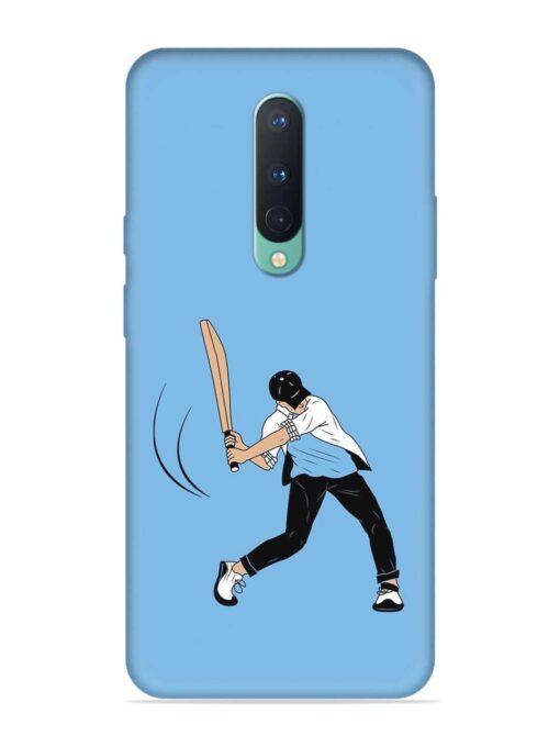 Cricket Gully Boy Embossed Soft Silicone Case for Oneplus 8