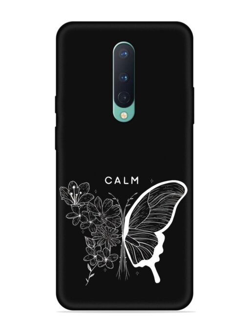 Calm Embossed Soft Silicone Case for Oneplus 8 Zapvi