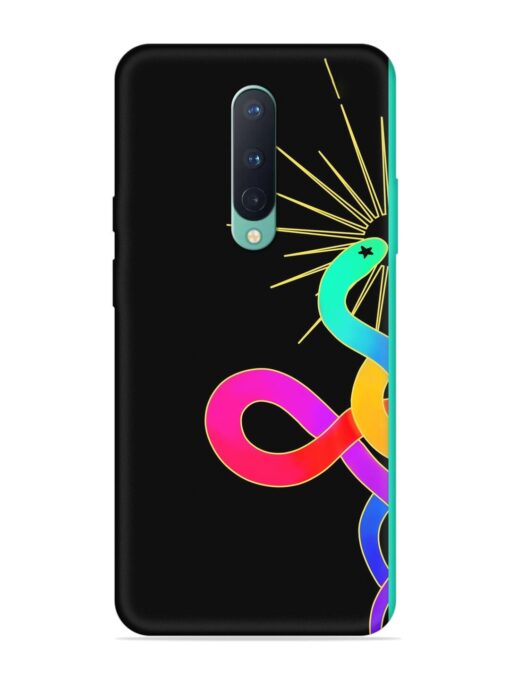 Art Geometric Abstraction Embossed Soft Silicone Case for Oneplus 8