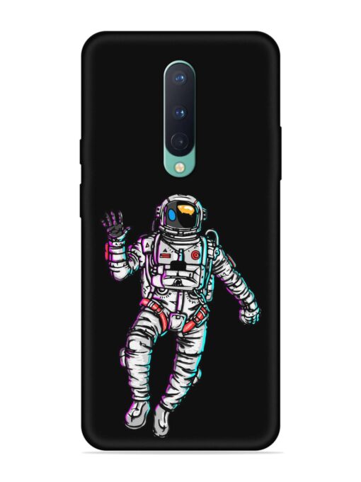 Spaceman Embossed Soft Silicone Case for Oneplus 8 Zapvi