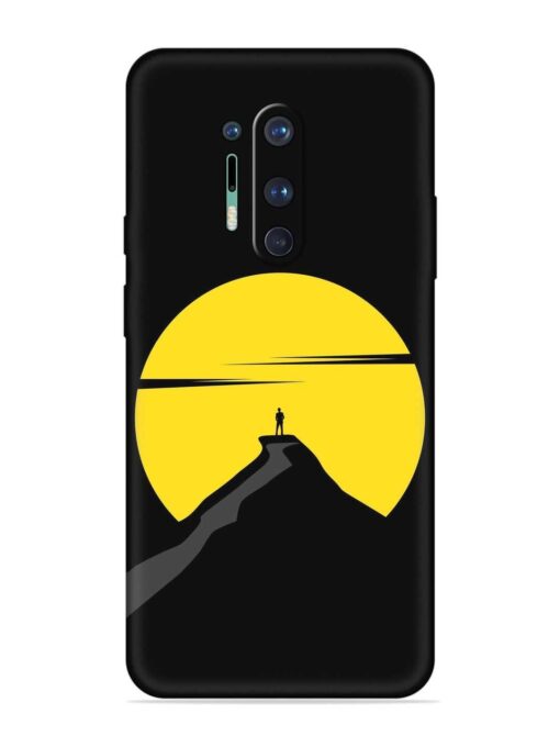 Black Ultra Vector Embossed Soft Silicone Case for Oneplus 8 Pro Zapvi