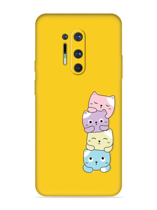 Cartoon Anime Embossed Soft Silicone Case for Oneplus 8 Pro Zapvi