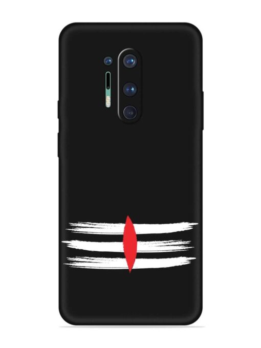 Mahadev Tilak Vector Embossed Soft Silicone Case for Oneplus 8 Pro Zapvi