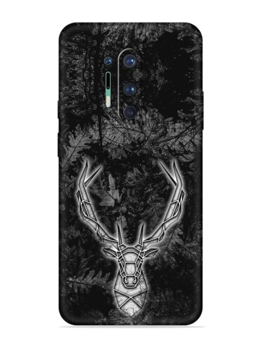 Ancient Deer Embossed Soft Silicone Case for Oneplus 8 Pro