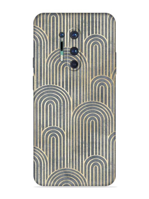 Art Deco Style Embossed Soft Silicone Case for Oneplus 8 Pro Zapvi