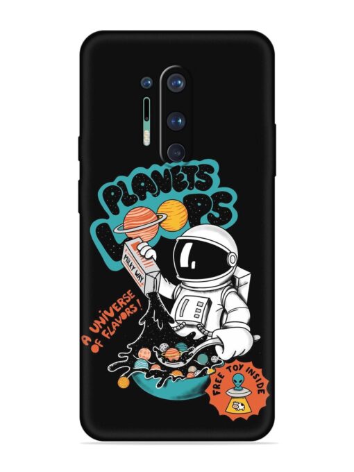 Planets Loop Embossed Soft Silicone Case for Oneplus 8 Pro Zapvi