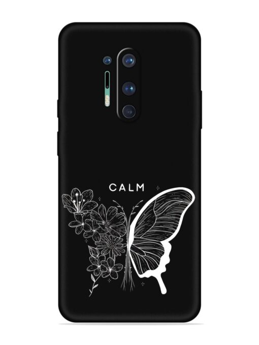 Calm Embossed Soft Silicone Case for Oneplus 8 Pro