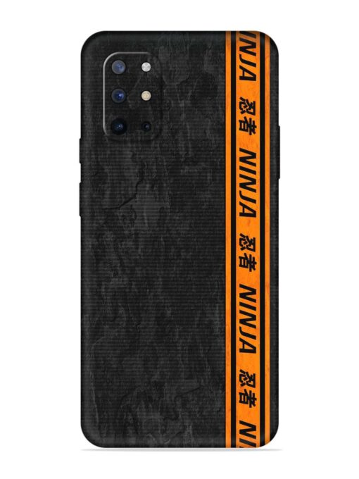 Ninja Srtips Embossed Soft Silicone Case for Oneplus 8T (5G) Zapvi