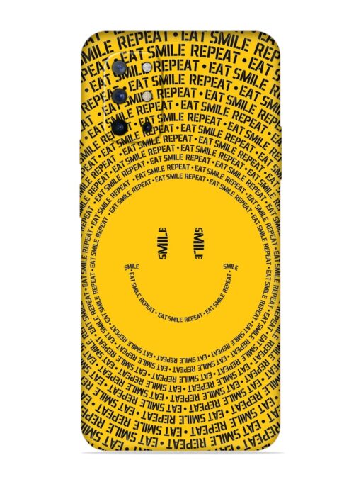 Smiley Embossed Soft Silicone Case for Oneplus 8T (5G) Zapvi