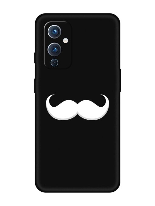 Mustache Vector Embossed Soft Silicone Case for Oneplus 9 (5G) Zapvi