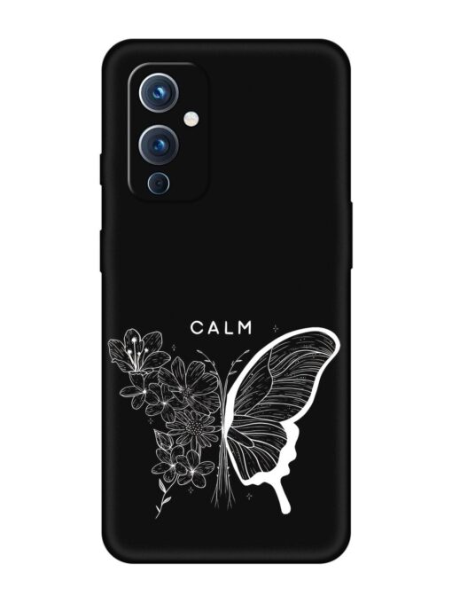 Calm Embossed Soft Silicone Case for Oneplus 9 (5G) Zapvi