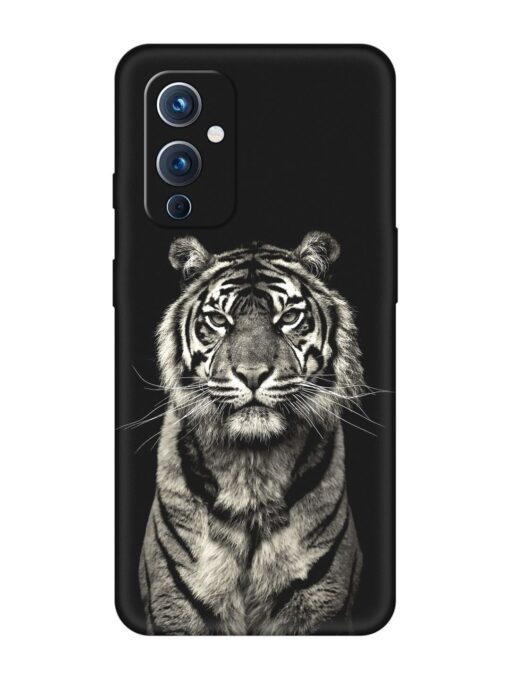 Tiger Art Embossed Soft Silicone Case for Oneplus 9 (5G) Zapvi