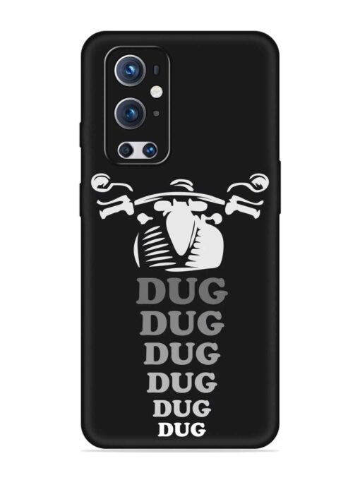 Dug Dug Dug Embossed Soft Silicone Case for Oneplus 9 Pro (5G) Zapvi