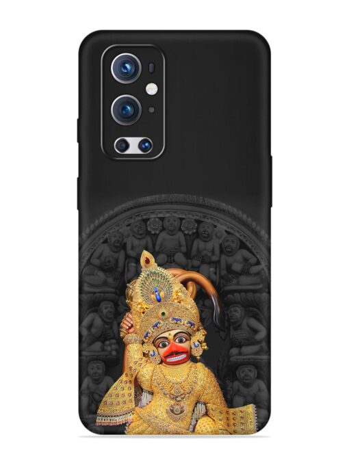 Indian Gold Hanuman Embossed Soft Silicone Case for Oneplus 9 Pro (5G) Zapvi