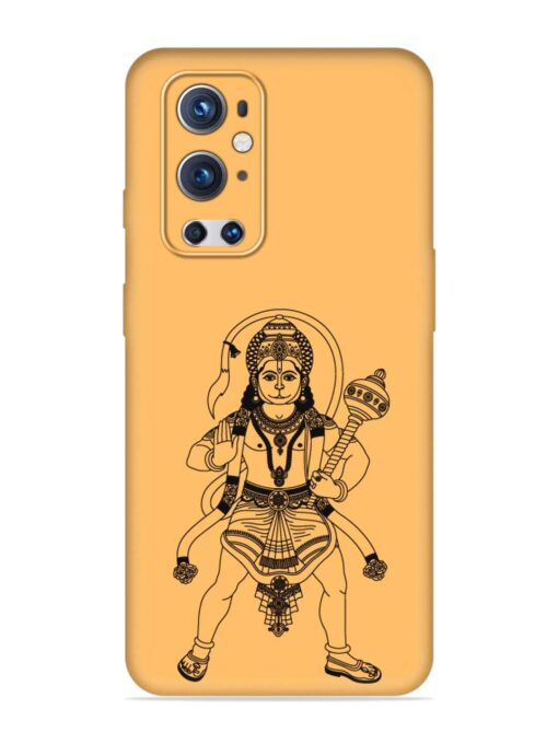 Indian God Hanuman Embossed Soft Silicone Case for Oneplus 9 Pro (5G)