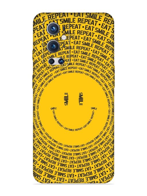 Smiley Embossed Soft Silicone Case for Oneplus 9 Pro (5G)