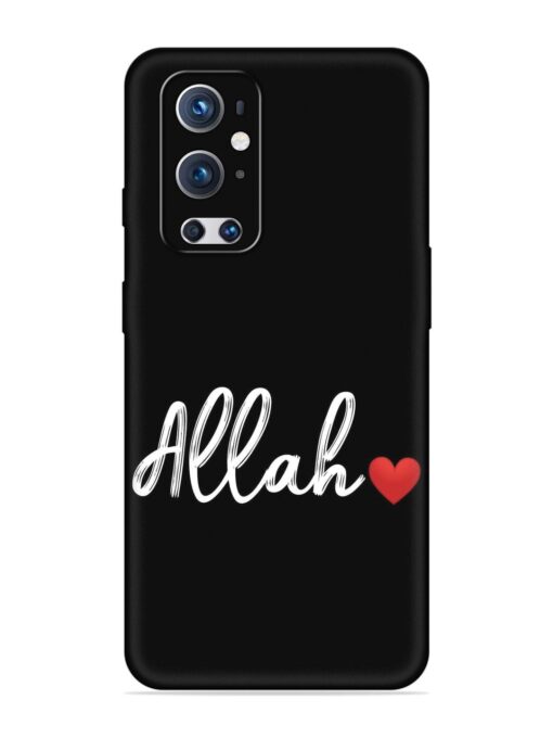 Allah Embossed Soft Silicone Case for Oneplus 9 Pro (5G) Zapvi