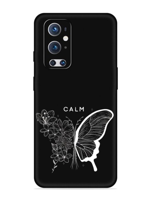 Calm Embossed Soft Silicone Case for Oneplus 9 Pro (5G)