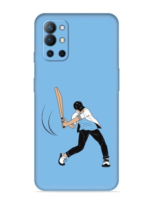 Cricket Gully Boy Embossed Soft Silicone Case for Oneplus 9R (5G) Zapvi