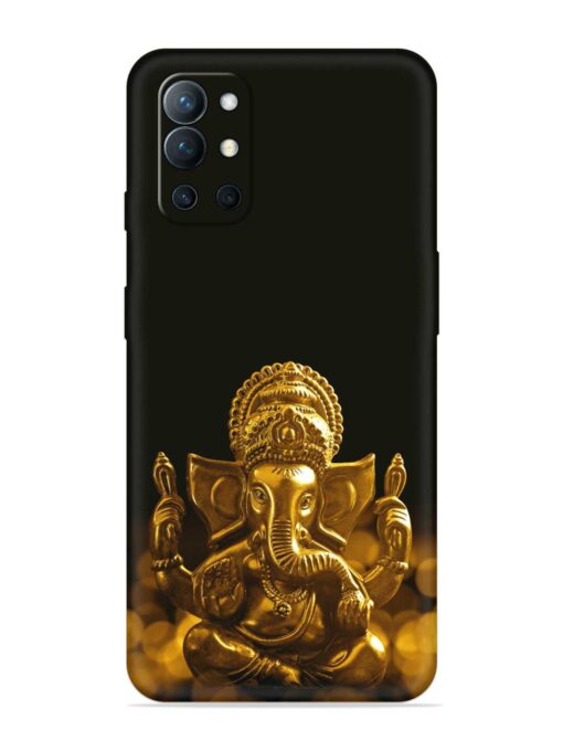 Lord Ganesha Indian Festival Embossed Soft Silicone Case for Oneplus 9R (5G) Zapvi