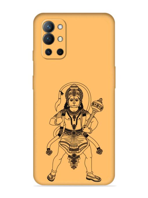 Indian God Hanuman Embossed Soft Silicone Case for Oneplus 9R (5G)