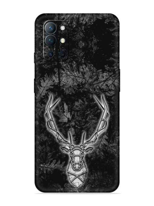 Ancient Deer Embossed Soft Silicone Case for Oneplus 9R (5G) Zapvi