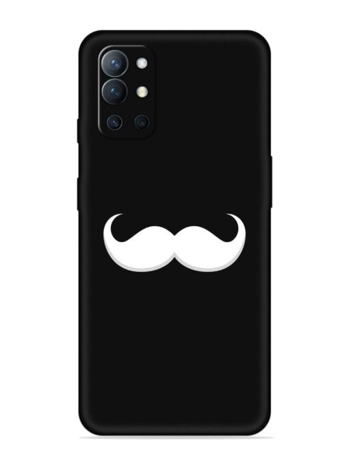 Mustache Vector Embossed Soft Silicone Case for Oneplus 9R (5G) Zapvi