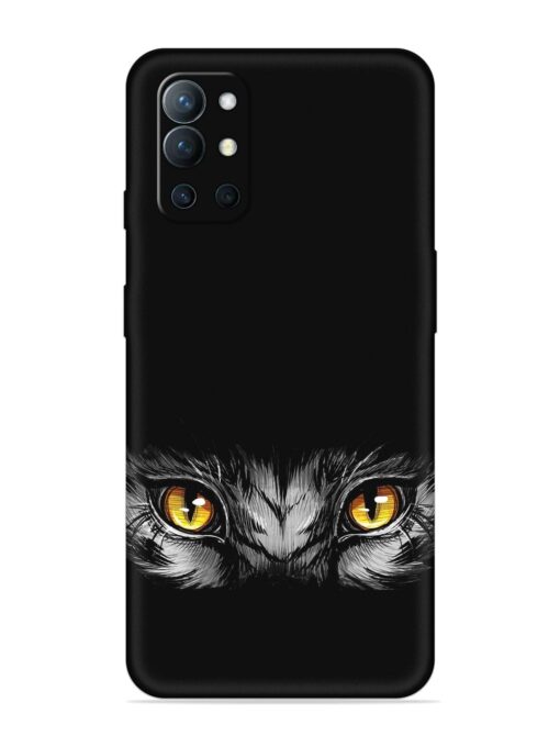 Scary Eye Embossed Soft Silicone Case for Oneplus 9R (5G) Zapvi