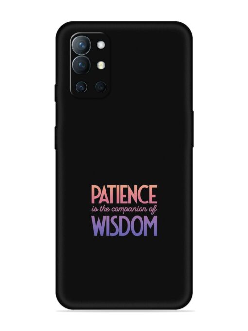 Patience Is The Embossed Soft Silicone Case for Oneplus 9R (5G)