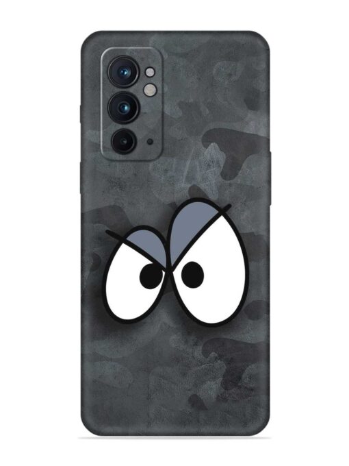 Big Eyes Night Mode Embossed Soft Silicone Case for Oneplus 9RT (5G) Zapvi