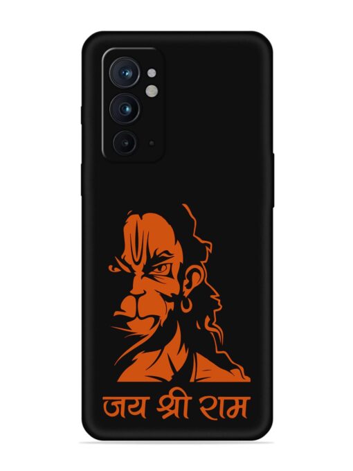 Angry Hanuman Embossed Soft Silicone Case for Oneplus 9RT (5G) Zapvi