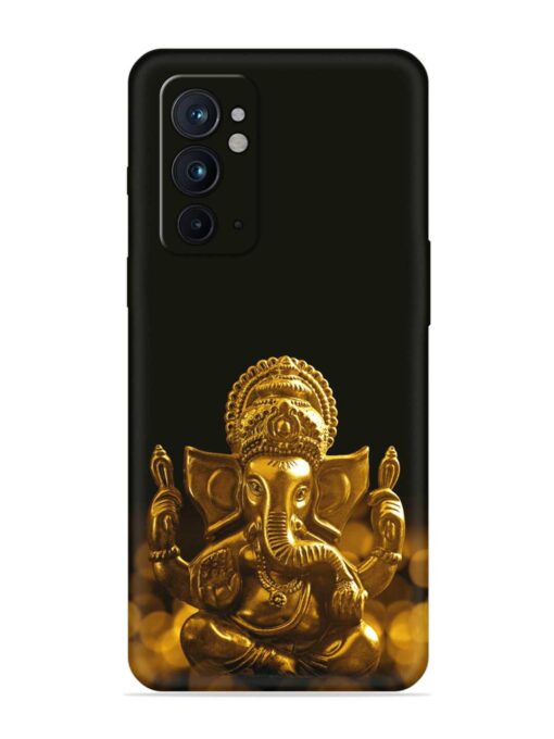 Lord Ganesha Indian Festival Embossed Soft Silicone Case for Oneplus 9RT (5G) Zapvi