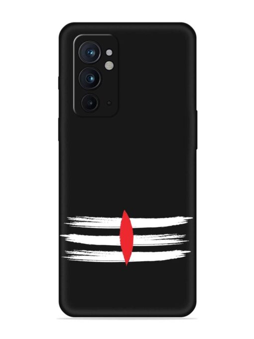 Mahadev Tilak Vector Embossed Soft Silicone Case for Oneplus 9RT (5G) Zapvi