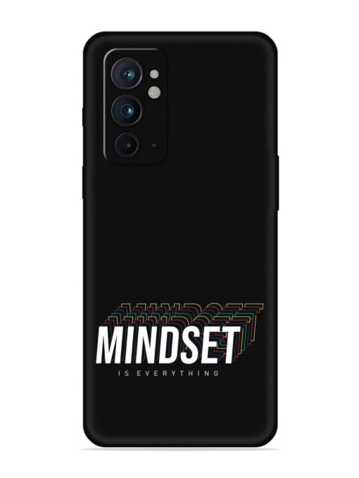 Mindset Everything Slogan Embossed Soft Silicone Case for Oneplus 9RT (5G) Zapvi