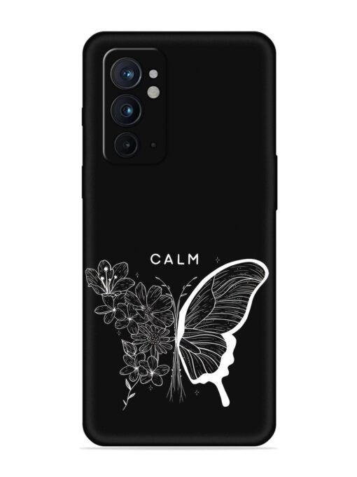 Calm Embossed Soft Silicone Case for Oneplus 9RT (5G) Zapvi